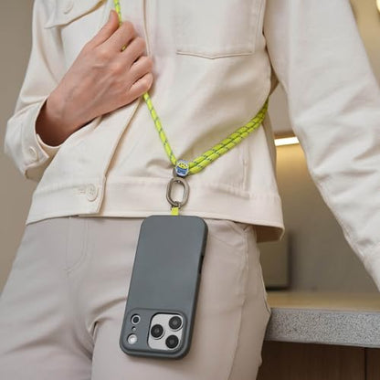 orbitkey Crossbody Phone Strap - color: Alien