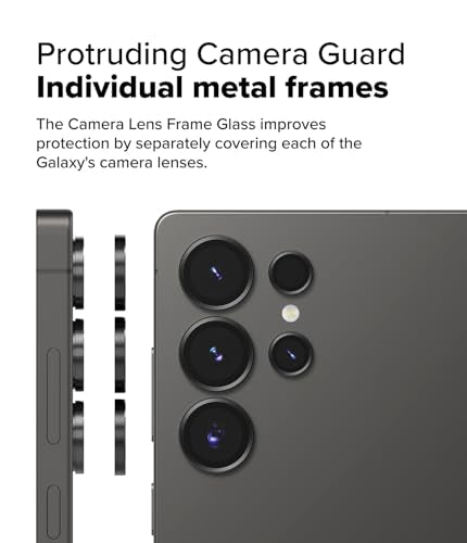 Ringke for Samsung Galaxy S25 Ultra Camera Lens Protector [2 Pack] - size: Galaxy S25 Ultra