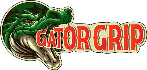 Gator Grip Phone Stand - Cell Phone Holder Stand for Desk Nightstand Kitchen - Compatible with iPhone, Android and Most Smartphones up to 6.8" on Width of Phone (Black) - color: Black