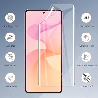 3-Pack Screen Protector for Samsung Galaxy Z Flip 8 Flexible TPU Film, HD Clear Bubble-Free Self-Healing, Support Fingerprint Unlock Protective Cover Film for Galaxy Z Flip8 5G - size: Samsung Galaxy Z Flip 8