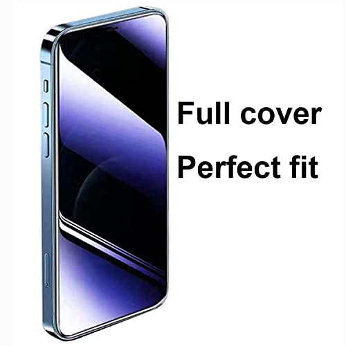 2 Pack Anti-Blue Privacy Tempered Glass for iPhone 17 Pro Max Anti-Spy Screen Protector Anti-Peeping Film 6.9 inch - size: For iPhone 17 Pro Max