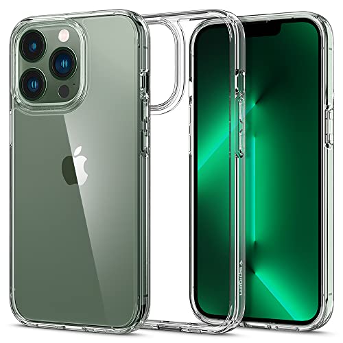 Spigen for iPhone 13 Pro Case, Ultra Hybrid [No Magnet Ring][Anti-Yellowing] - Crystal Clear - color: Crystal Clear, size: iPhone 13 Pro