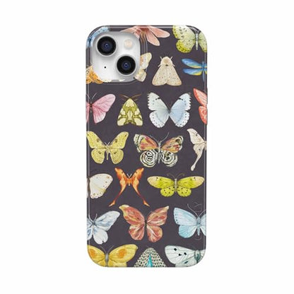Casely iPhone 14 Plus Case | Midnight Monarch | Jenna Palek x Casely | Compatible with MagSafe | Classic Ultra Slim Design - color: Midnight Monarch | Jenna Palek x Casely