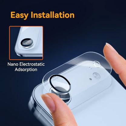Camera Lens Protector for iPhone 17 Air 6.6",9H Tempered Glass，Ultra HD, Scratch Resistance Easy to Install，Case Friendly， 3-Pack - size: iPhone17 Air