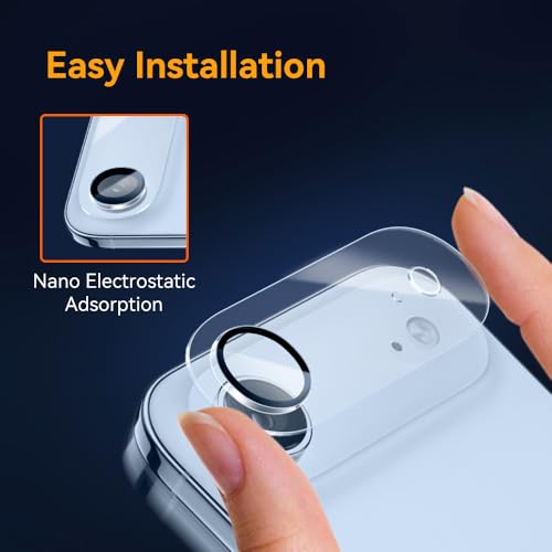 Camera Lens Protector for iPhone 17 Air 6.6",9H Tempered Glass，Ultra HD, Scratch Resistance Easy to Install，Case Friendly， 3-Pack - size: iPhone17 Air
