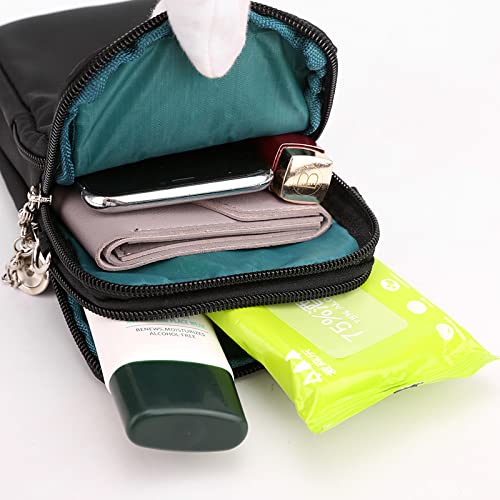 Women Crossbody Cell Phone Purse Case Armband Bag for iPhone 12 13 Mini 14 15 Plus 11 Pro Max Google Pixel 6a 7a 8a 6 7 8 Pro - color: Blue-balloon