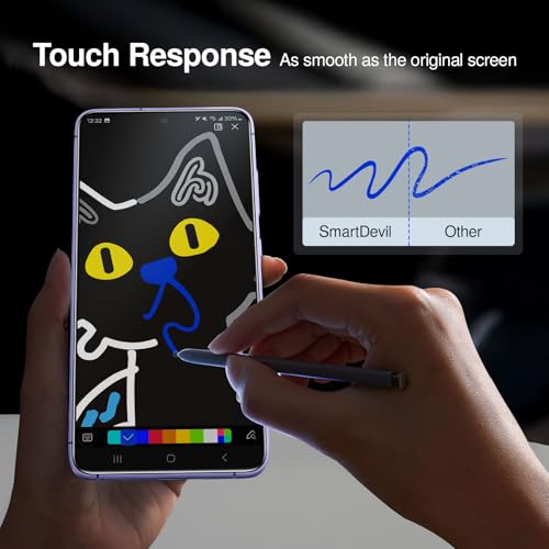 SMARTDEVIL 3 Pack for Samsung Galaxy S24 Screen Protector - size: For Samsung Galaxy S24