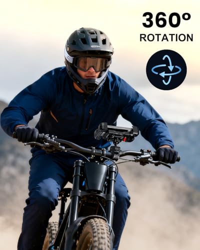 Motorcycle Phone Mount Vibration Dampener, Bike Phone Holder With Handlebar - color: Clamp Base