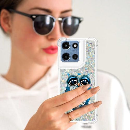for Moto G 2025/2026 Case, Moto G Play 2026 Phone Case, Owl - color: Sliver