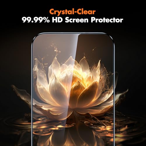 UNBREAKcable for iPhone 17 Pro Max Screen Protector, 3-Pack Full Coverage Tempered Glass [Military Grade Shatterproof] [9H Hardness] [Easy Installation] [Bubble Free] for iPhone 17 Pro Max 6.9" - size: iPhone 17 Pro Max