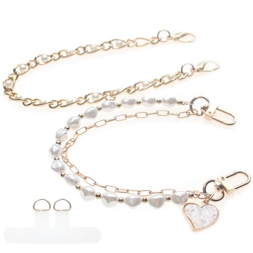 Phone Charm Wristlet Strap, Beaded Wrist Strap, Bracelet Wristlet Lanyard - color: Style3