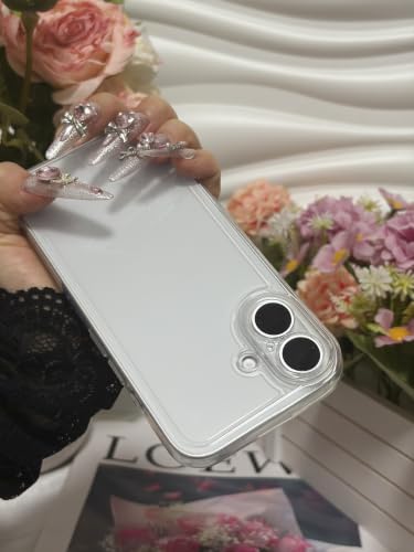 Case Compatible with iPhone 16 Plus, Non-Yellowing Shockproof Anti-Scratch Clear Soft Phone Cover with Lens Protector - Clear - color: Clear, size: iPhone 16 Plus