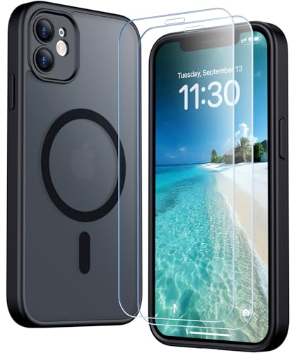 SPIDERCASE Magnetic for iPhone 11 Phone Case,Black - color: Black, size: Iphone 11 6.1‘’