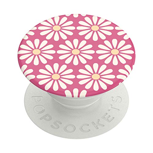 PopSockets Phone Grip with Expanding Kickstand, Floral & Nature PopGrip - Daisy Mod Pink - color: Daisy Mod Pink