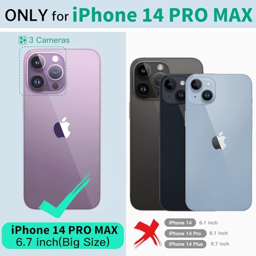 Beeasy for iPhone 14 Pro Max Waterproof Case with Magsafe, IP68 Underwater Military Grade, Phone Case with Shockproof, Dustproof, Rugged 360 Full Body Protection Cover with Built-in Screen Protector - size: iPhone 14 Pro Max (6.7")