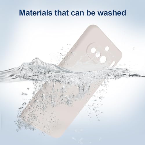 GiiYoon Silicone Case for Nothing Phone 4a, Off White - color: Off-white, size: Nothing Phone 4a