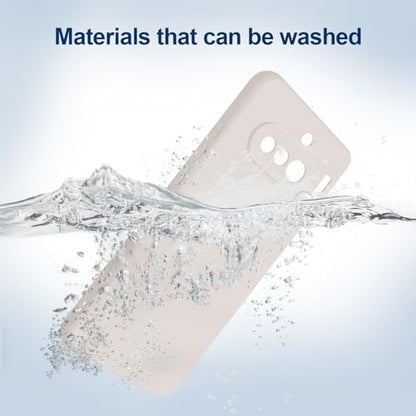 GiiYoon Silicone Case for Nothing Phone 4a, Off White - color: Off-white, size: Nothing Phone 4a