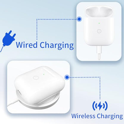 Replacement Wireless Charging Case for AirPods Pro 1st & 2nd Gen