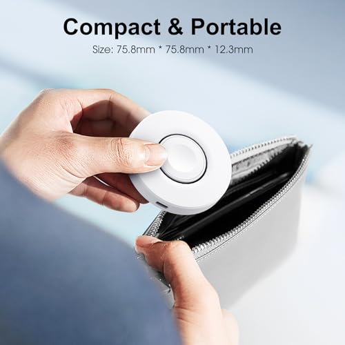 Upgraded for Apple Watch Charger, Foldable Travel Fast Charging Dock - color: White