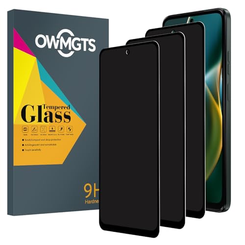 3 Pack for Motorola Moto G 5G 2026 Privacy Screen Protector - color: [Privacy]-Moto G 5G 2026