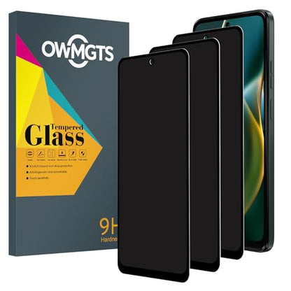 3 Pack for Motorola Moto G 5G 2026 Privacy Screen Protector - color: [Privacy]-Moto G 5G 2026