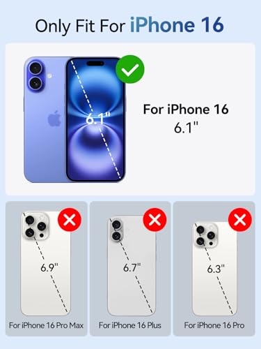 NEWDERY Battery Case for iPhone 16 USB C Fast Charging Case 6.1‘’ 5000mAh | Portable Protective Power Bank, CarPlay, Sync-Data Supported, Rechargeable,Fast Charger Case, Black - size: iPhone 16-5000mAh