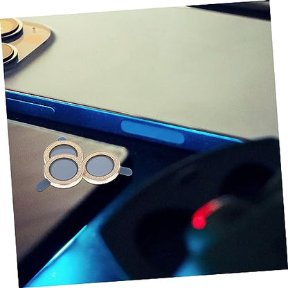Mipcase 3pcs Camera Lens Protectors Scratch-resistant Covers Easy to Install Compatible Pro Stylish Design
