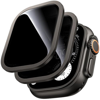 WSKEN for Apple Watch Ultra 3 / Ultra 2 Screen Protector - Privacy - color: Black
