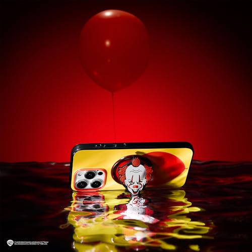 PopSockets Phone Grip with Expanding Kickstand, Adhesive Grip, PopOut, WB Horror, Halloween PopSocket - Pennywise - color: Pennywise, style: Adhesive