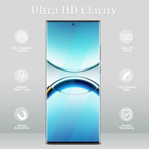KAREEN 2 Pack Screen Protector for Samsung Galaxy Note 20 Ultra | Tempered Glass 3D Curved Full Coverage Film, 9H Hardness, Anti-Scratch, Case Friendly - size: Galaxy Note 20 Ultra 6.9-inch