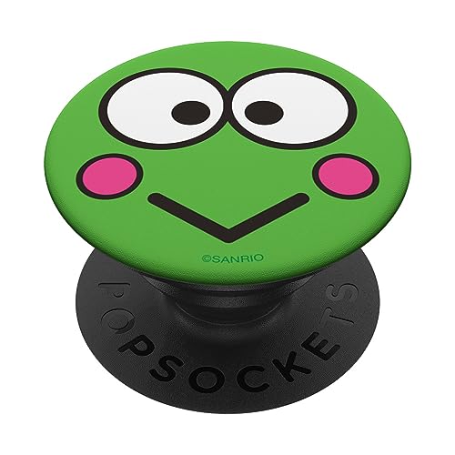 Keroppi Open Face PopSockets Stand for Smartphones and Tablets PopSockets Adhesive PopGrip - style: Adhesive PopGrip
