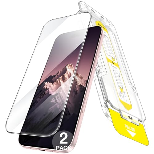 JETech Screen Protector for iPhone 15, 2-Pack - size: iPhone 15