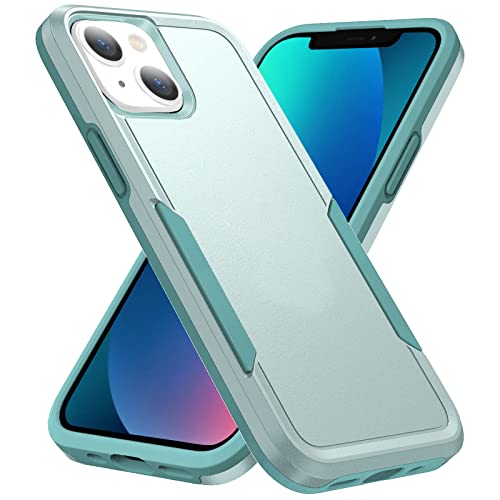 Designed for iPhone 13 Case, Heavy Duty Protection Shockproof Dropproof Dustproof Anti-Scratch Phone Case Cover for iPhone 13 -Green - color: Green, size: for iPhone 13