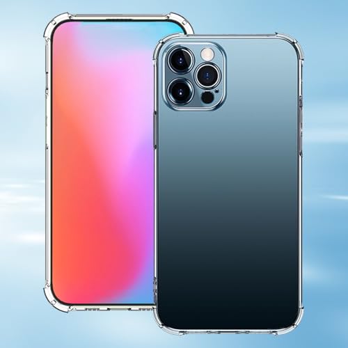 for iPhone 15 Pro Max Case Clear, Military-Grade Drop Protection, Transparent Soft Shockproof Protective Slim Thin Phone Bumper Phone Cases for iPhone 15 Pro Max- Clear - color: Clear, size: iphon 15 pro max