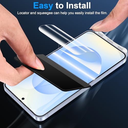 LYWHL 5 Pack for Samsung Galaxy S25 Plus Screen Protector [Like Original Fingerprint Unlock], Real Invisible Self-Healing Protective S25+ Film [Not Glass], HD Clear, Case Friendly, Scratch-Resistant - size: 6.7 inch - Samsung Galaxy S25 Plus