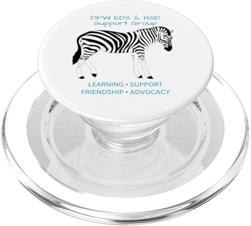 DFW EDS & HSD Support Group Logo Wear PopSockets PopGrip for MagSafe - style: Magnetic PopGrip