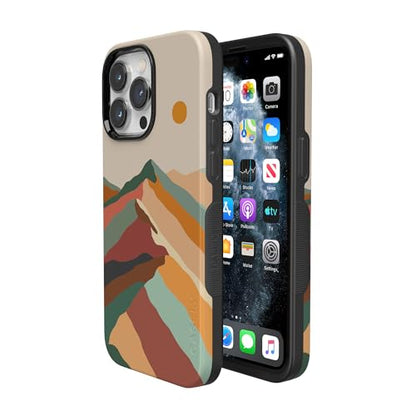 Casely iPhone 14 Pro Max Case | Magic Mountain | Colorblock | Bold Protective Design | Compatible with MagSafe - color: Magic Mountain | Colorblock