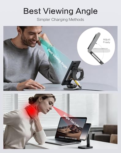 Qi2 Wireless Charging Station for Samsung Galaxy, Watch & Buds, 4 in 1 - color: Grey