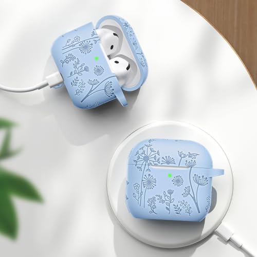 Lerobo for AirPods 4 AirPods 5 Case with Cleaner Kit & Keychain, Lilac - color: A-Lilac, size: AirPods 5&4