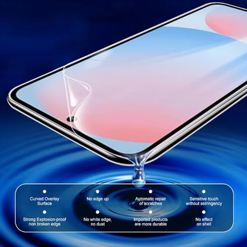 [2 Pack] Hydrogel Flexible Screen Protector for Samsung Galaxy S24 FE - color: OnePlus Ace 5 / Ace 5 Pro
