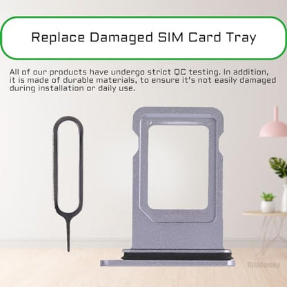 for iPhone 11 Purple Single SIM Card Tray Slot Replacement
