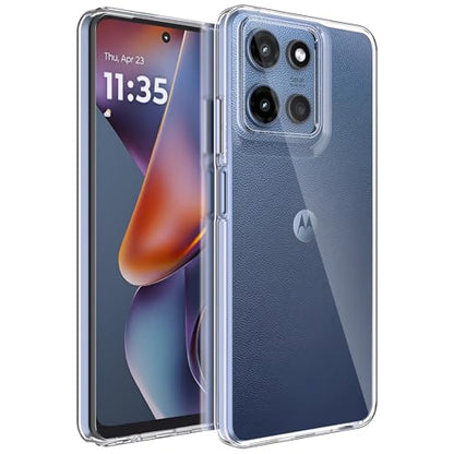 Silicone Clear for Moto G 5g 2025 Case,Ultra Thin with Comfort Grip | Soft Slim-Fit TPU Moto G 5g 2025 Phone Cover,Non-Slip,Shockproof Protection,Scrath-Resistant - size: Moto g 2025