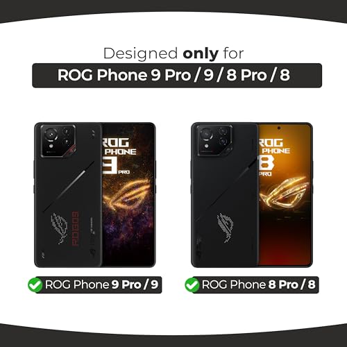 ArmorSuit 2 Pack Screen Protector for ASUS ROG Phone 9 Pro / 9/8 Pro / 8 Max Coverage MilitaryShield HD Clear Film - Made in USA