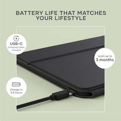 Satechi OntheGo Bluetooth Keyboard, Connect Up to 3 Devices, Tablet, Black - color: Black