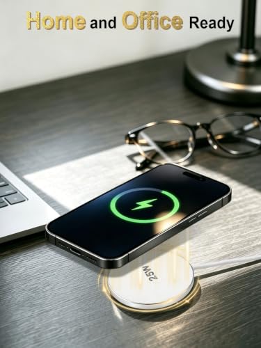 MagSafe Charger 25W Magnetic Wireless Charger Fast Charging Pad - color: SILIVER-1