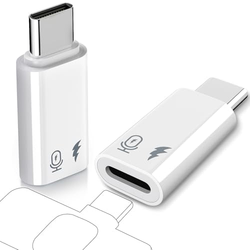 TiMOVO USB C to Lavalier Microphone Adapter, Not for Headphone and Data