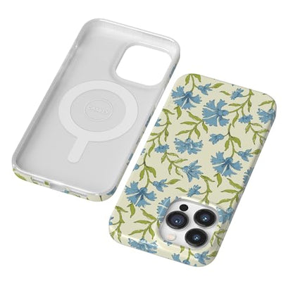 Casely iPhone 14 Pro Case | Garden Breeze | Seaside Vines | Compatible with MagSafe | Classic Ultra Thin Design - color: Garden Breeze | Seaside Vines, size: Iphone 14 Pro