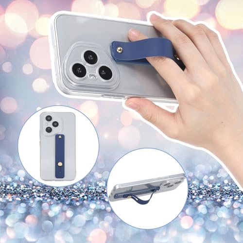 Ymapinc 2Pcs Phone Loops for Back of Phone Strap Grip Holder - color: Blue