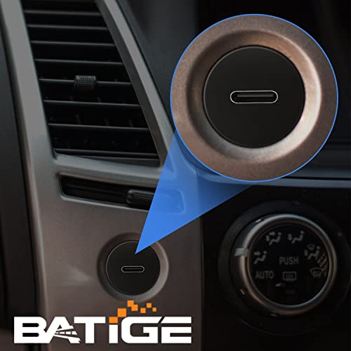 Small USB 3.0 Male to Type C 3.0 Female Car Flush Mount Cable USB C 3.0 Panel Mount Extension Cable for Car Truck Boat Motorcycle Dashboard 3ft