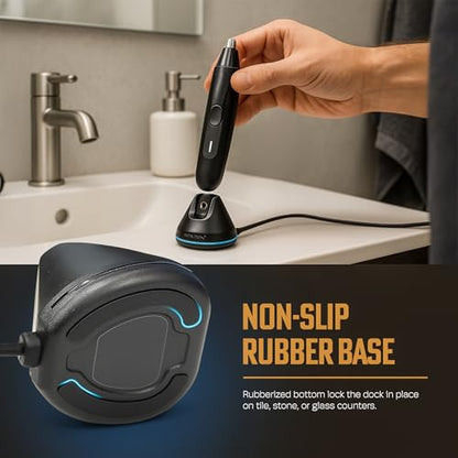 Charging Stand for Manscaped Weed Whacker 2.0 (USB Cable) Wireless Charger Dock with Magnetic USB-C Receiver and LED Indicator - size: Weed Whacker 2.0